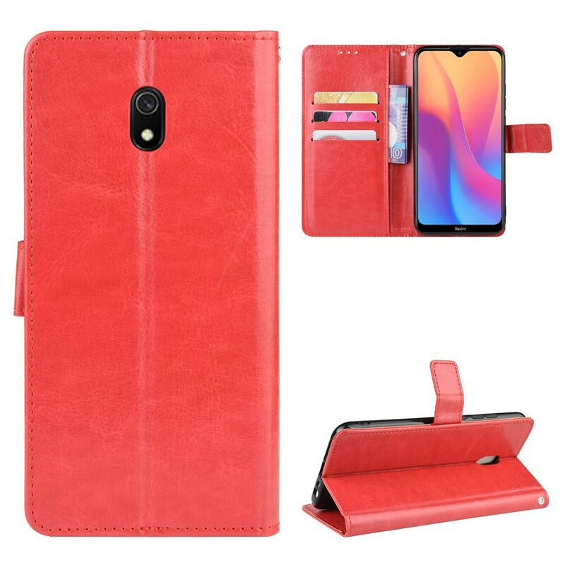 Flip Cover Xiaomi Redmi 8A Blinkende Kunstlæder