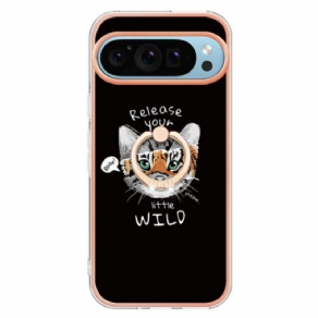 Cover Google Pixel 9 Pro Xl Cat / Tiger Support Ring