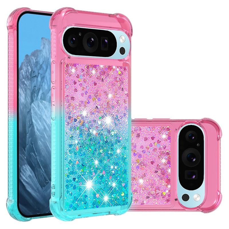 Cover Google Pixel 9 Pro Xl Glitter Gradient