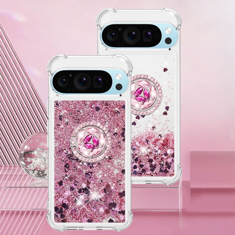 Cover Google Pixel 9 Pro Xl Glitter Støttering