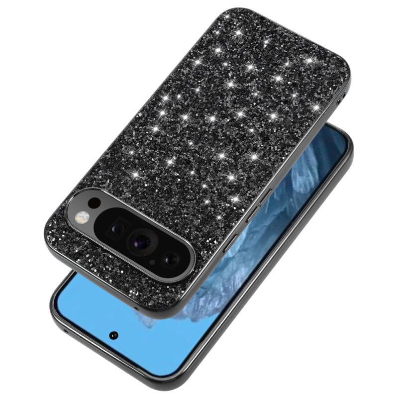 Cover Google Pixel 9 Pro Xl Telefon Etui Glitrende Glitter