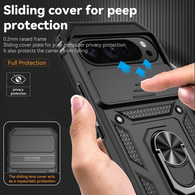 Cover Google Pixel 9 Pro Xl Telefon Etui Linsebeskyttelsesstøttering