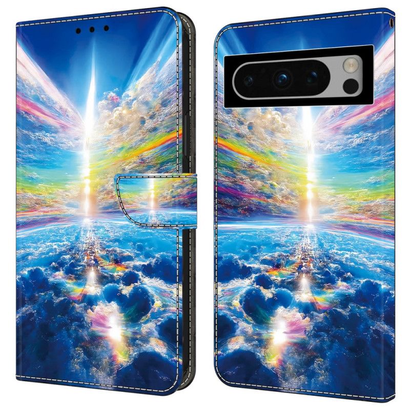 Flip Cover Google Pixel 9 Pro Xl Farverig Himmel