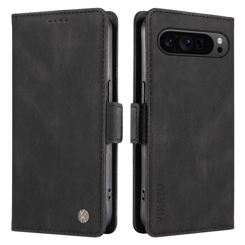 Flip Cover Til Google Pixel 9 Pro Xl Vintage Yikatu