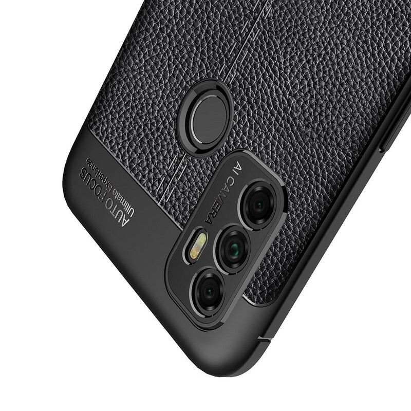 Cover Oppo A53 / A53s Lichi Lædereffekt