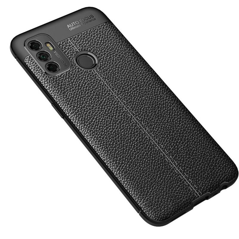 Cover Oppo A53 / A53s Lichi Lædereffekt