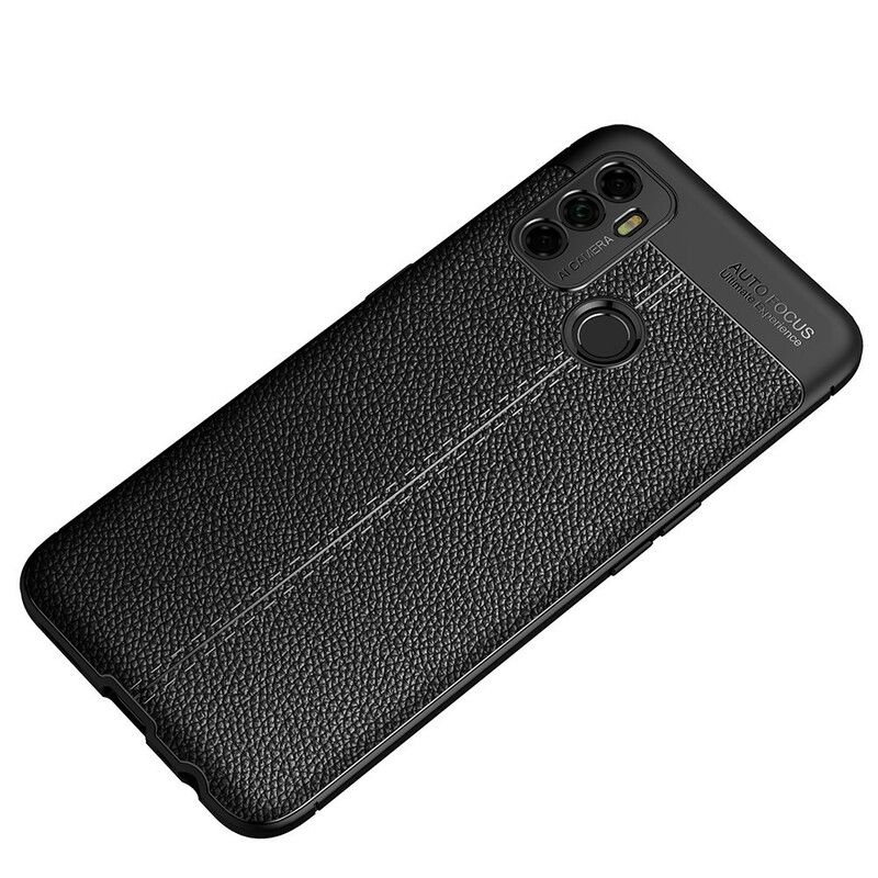 Cover Oppo A53 / A53s Lichi Lædereffekt