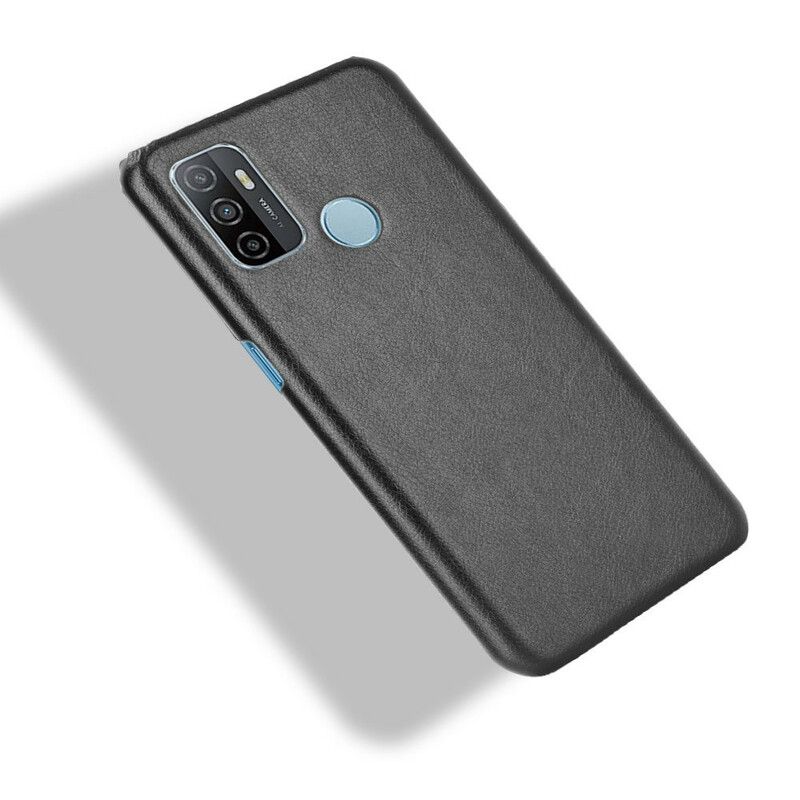 Cover Oppo A53 / A53s Søm Lædereffekt