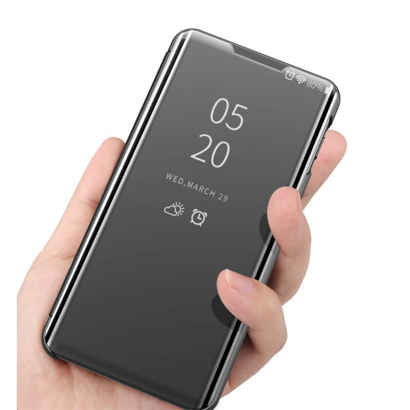 Cover Oppo A53 / A53s Spejl Og Kunstlæder