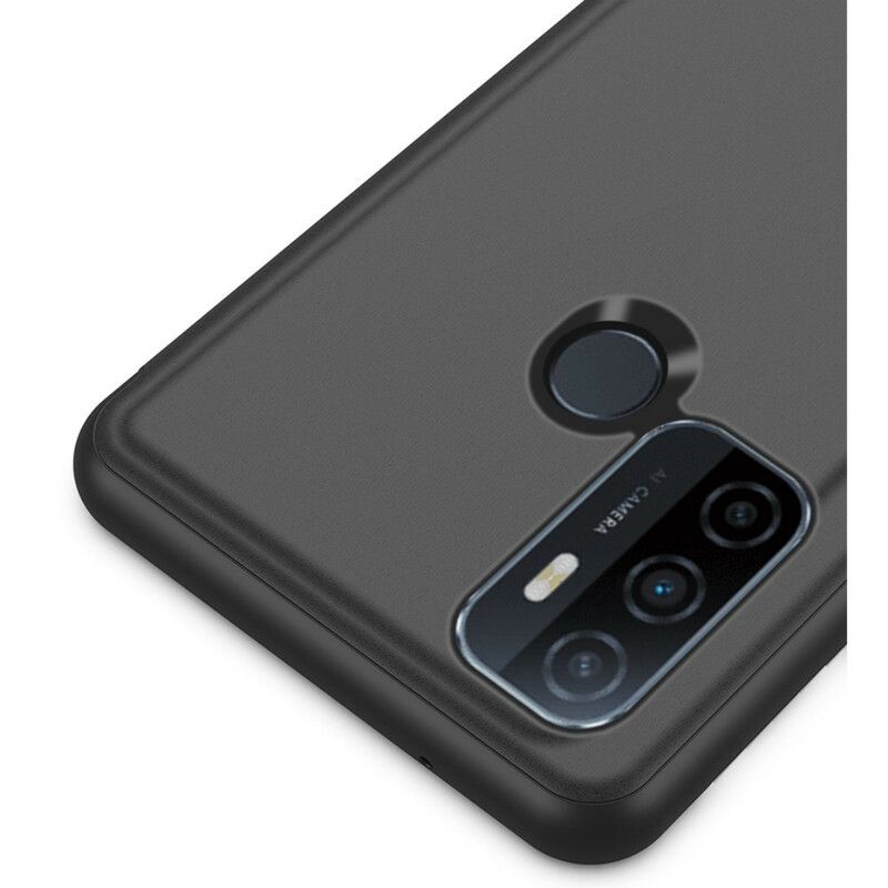 Cover Oppo A53 / A53s Spejl Og Kunstlæder