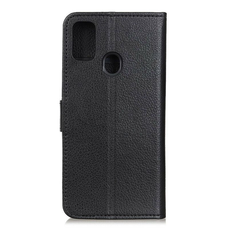 Flip Cover Oppo A53 / A53s Faux Læder Litchi