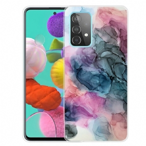 Cover Samsung Galaxy A72 4G / 5G Farvet Marmor