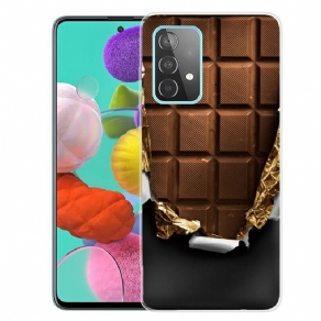 Cover Samsung Galaxy A72 4G / 5G Fleksibel Chokolade