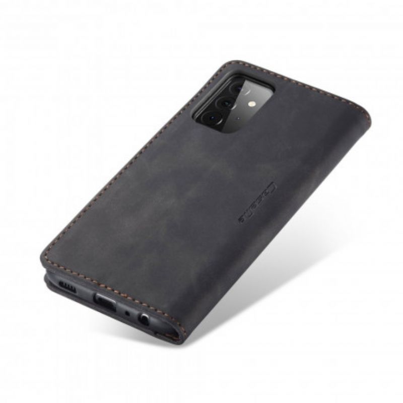 Cover Samsung Galaxy A72 4G / 5G Flip Cover Caseme Kunstlæder