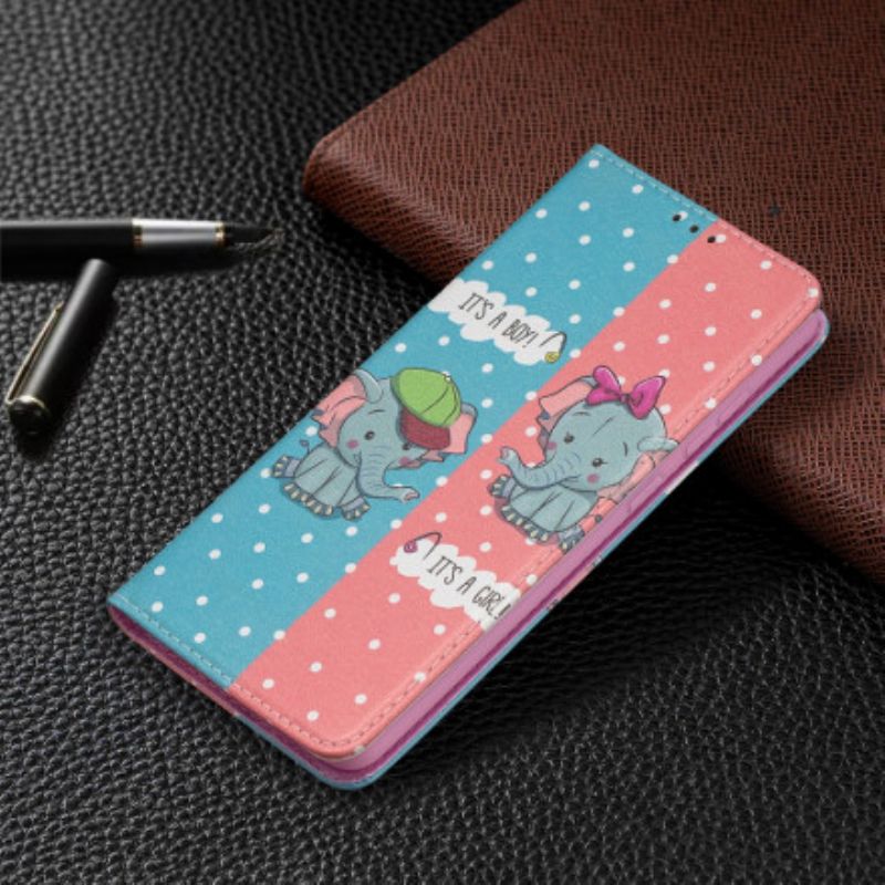 Cover Samsung Galaxy A72 4G / 5G Flip Cover Elefanter