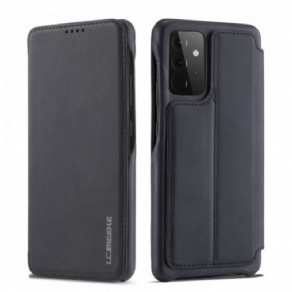 Cover Samsung Galaxy A72 4G / 5G Flip Cover Lc.imeeke Lædereffekt