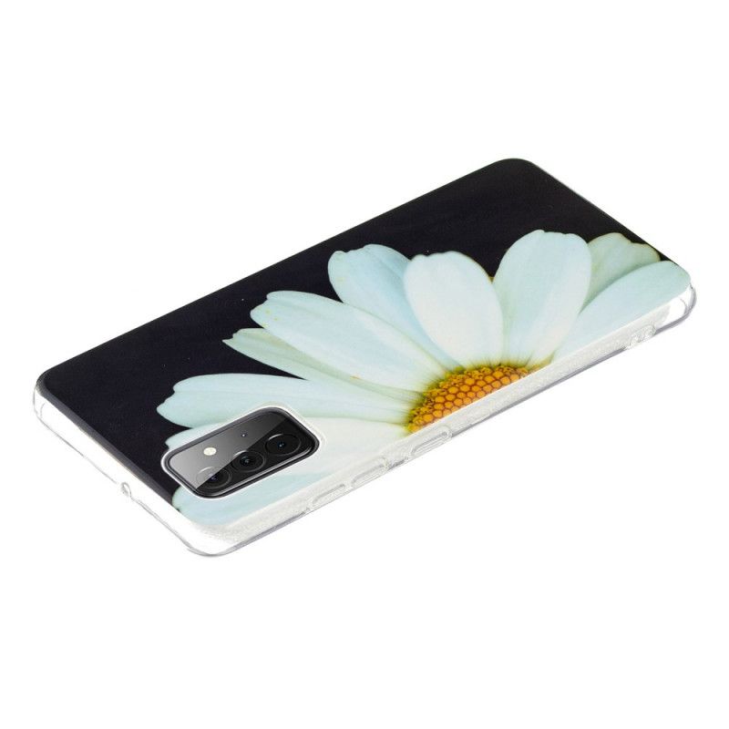 Cover Samsung Galaxy A72 4G / 5G Fluorescerende Blomsterserie