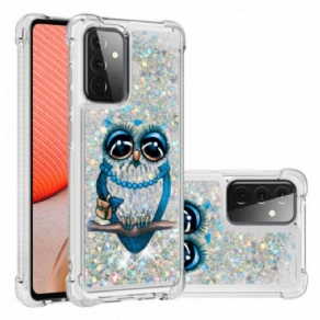 Cover Samsung Galaxy A72 4G / 5G Frøken Glitterugle