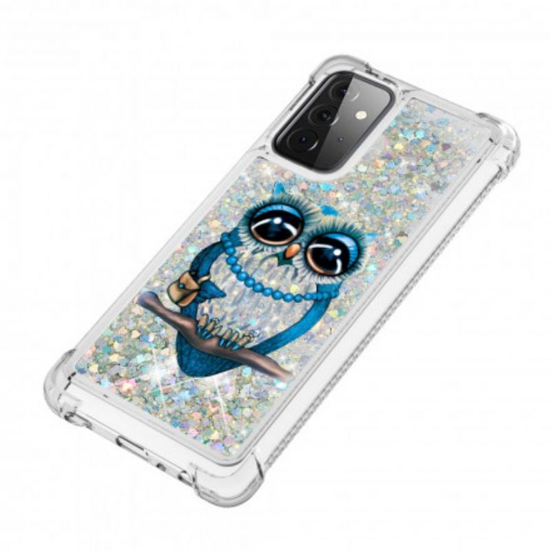 Cover Samsung Galaxy A72 4G / 5G Frøken Glitterugle