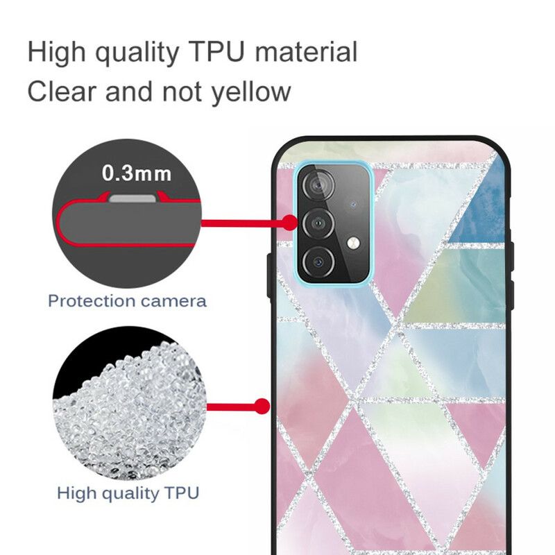 Cover Samsung Galaxy A72 4G / 5G Glitter Marmor