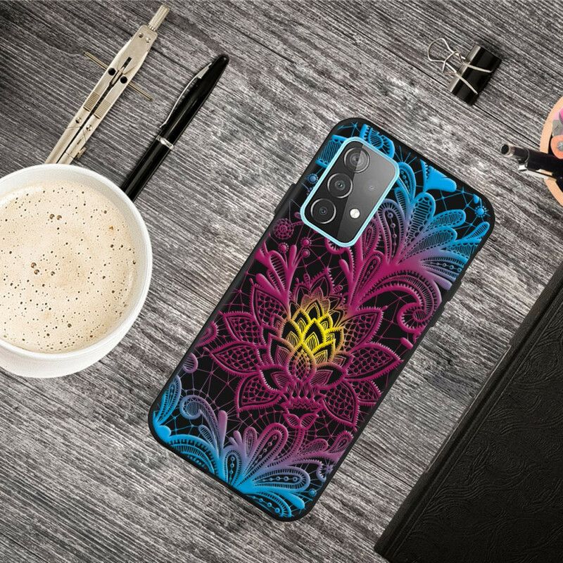 Cover Samsung Galaxy A72 4G / 5G Intens Blomster