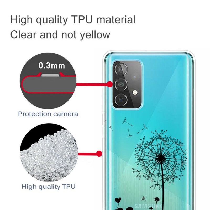 Cover Samsung Galaxy A72 4G / 5G Mælkebøttekærlighed