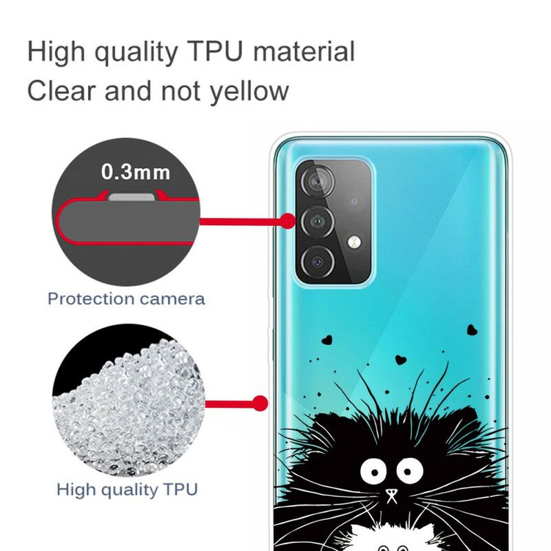 Cover Samsung Galaxy A72 4G / 5G Se På Kattene