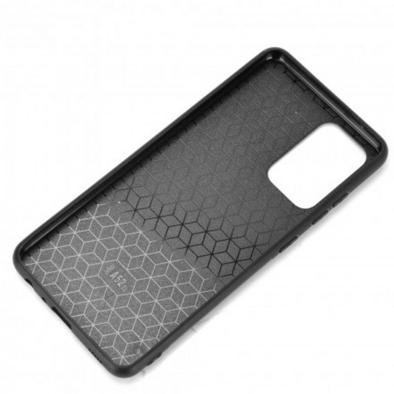 Cover Samsung Galaxy A72 4G / 5G Søm Lædereffekt