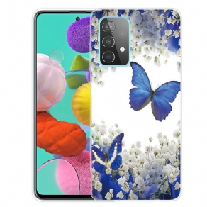 Cover Samsung Galaxy A72 4G / 5G Sommerfugle Design