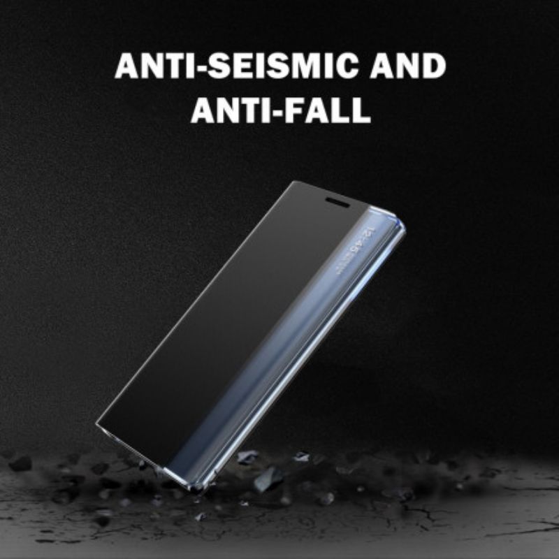 Cover Samsung Galaxy A72 4G / 5G Tekstureret Lædereffekt