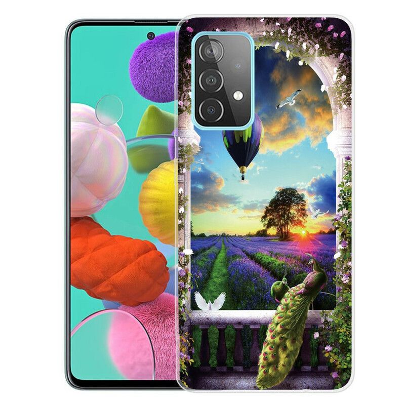 Cover Samsung Galaxy A72 4G / 5G Varmluftballonslange