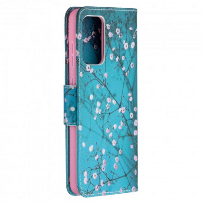 Flip Cover Samsung Galaxy A72 4G / 5G Blomstrende Træ