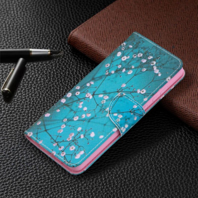 Flip Cover Samsung Galaxy A72 4G / 5G Blomstrende Træ