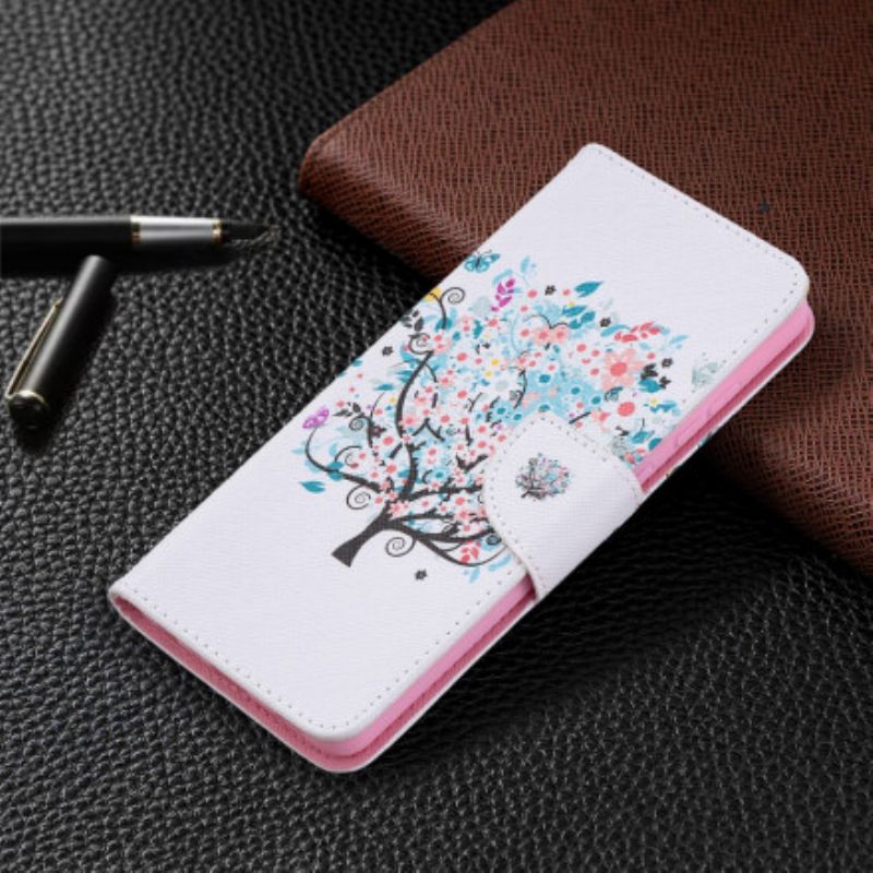 Flip Cover Samsung Galaxy A72 4G / 5G Blomstret Træ