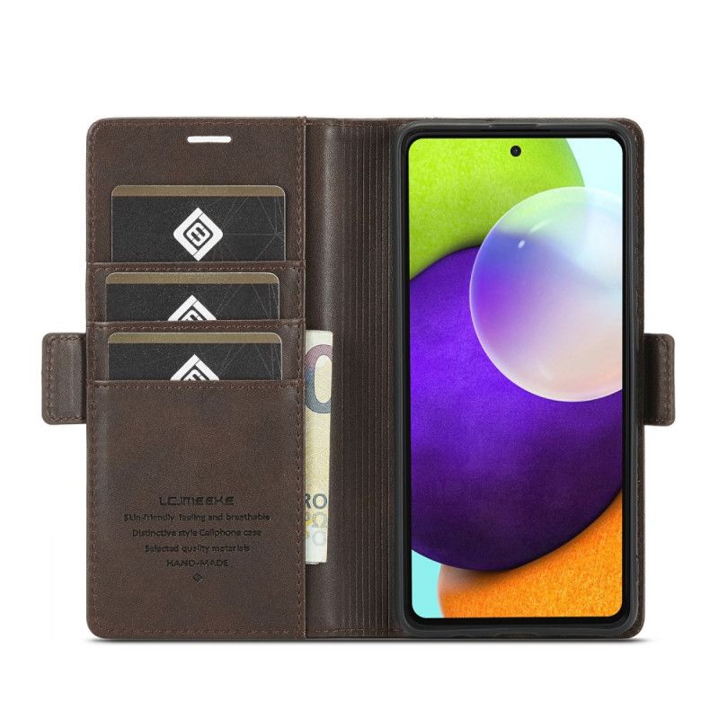 Flip Cover Samsung Galaxy A72 4G / 5G Dobbeltspænde Lc.imeeke