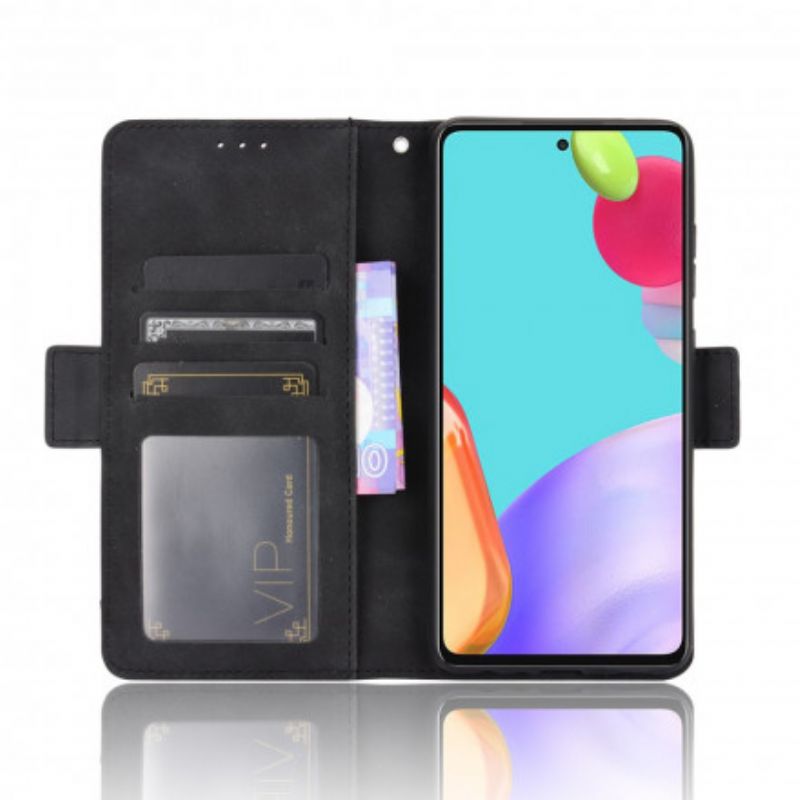 Flip Cover Samsung Galaxy A72 4G / 5G Førsteklasses Multikort