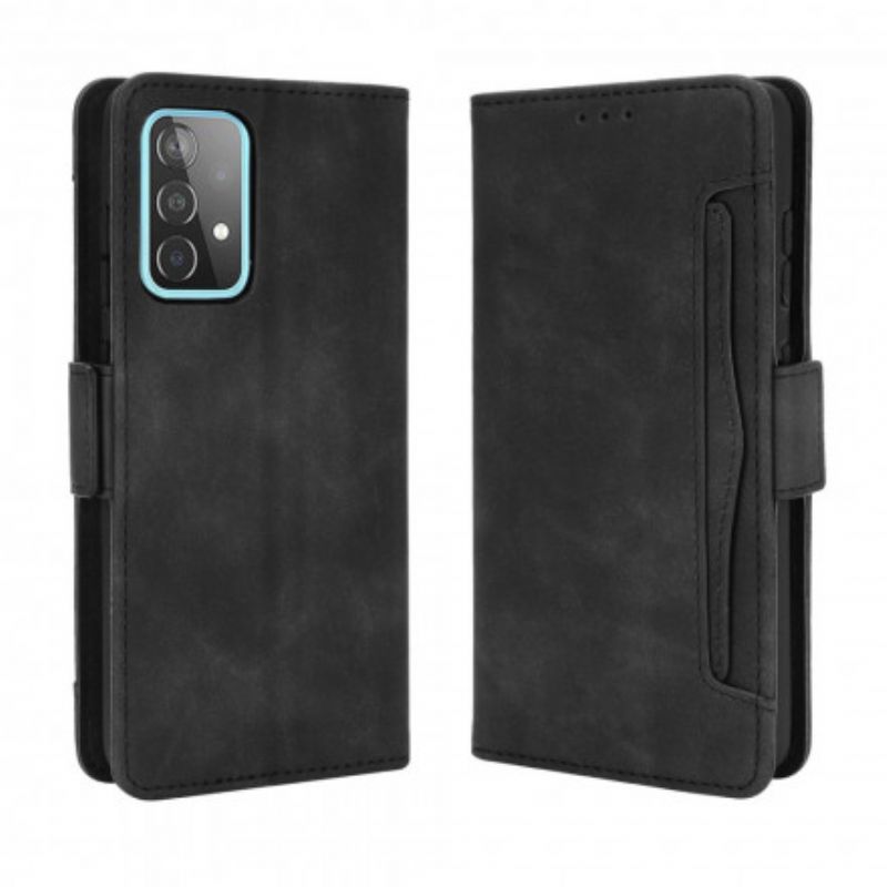 Flip Cover Samsung Galaxy A72 4G / 5G Førsteklasses Multikort