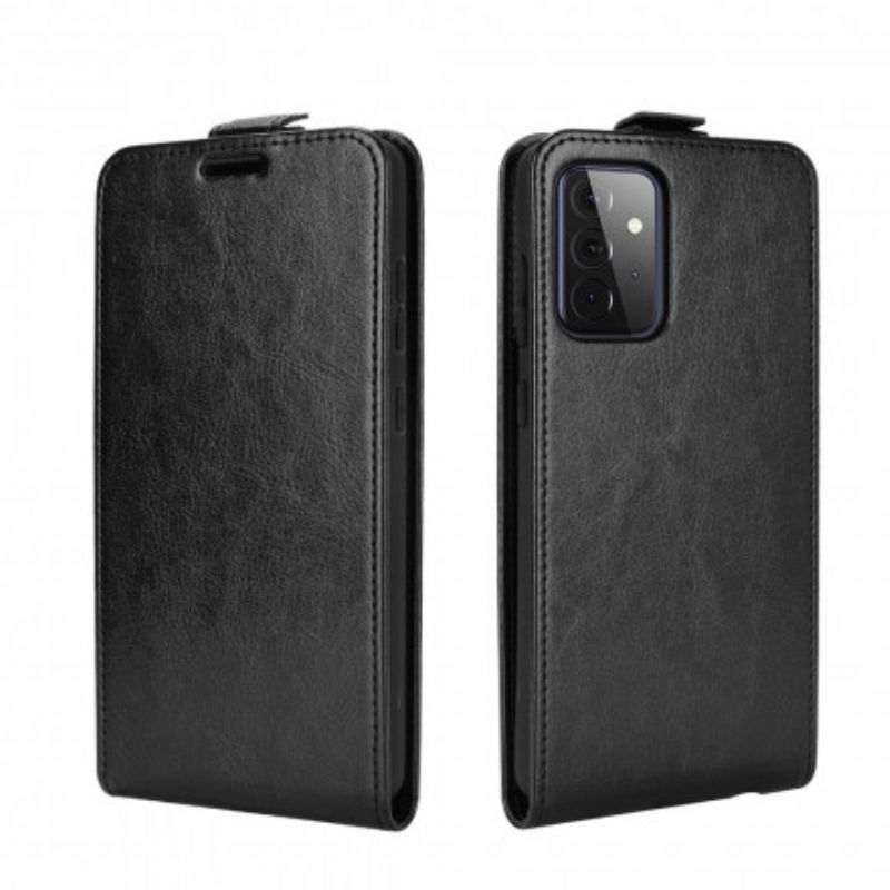 Flip Cover Samsung Galaxy A72 4G / 5G Læder Cover Lædereffekt Lodret Klap