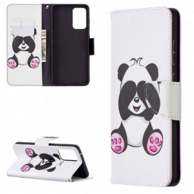 Flip Cover Samsung Galaxy A72 4G / 5G Panda Sjov