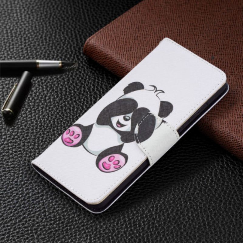 Flip Cover Samsung Galaxy A72 4G / 5G Panda Sjov