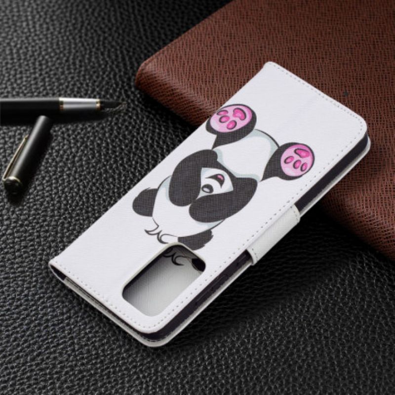 Flip Cover Samsung Galaxy A72 4G / 5G Panda Sjov