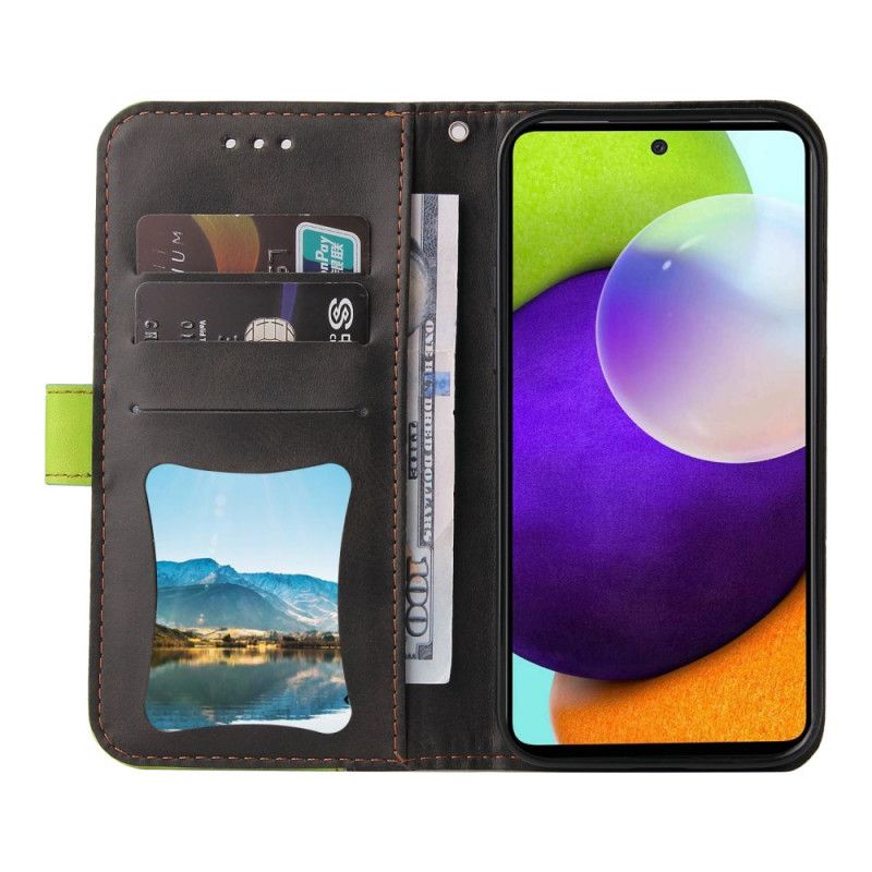 Flip Cover Samsung Galaxy A72 4G / 5G Tofarvet