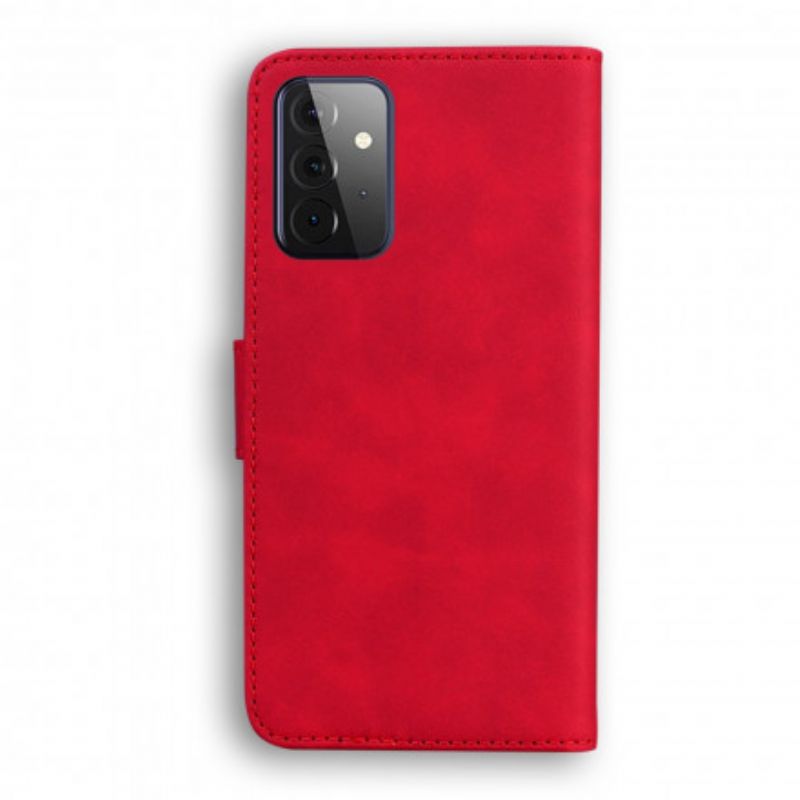 Læder Cover Samsung Galaxy A72 4G / 5G Vintage Couture Læderstil