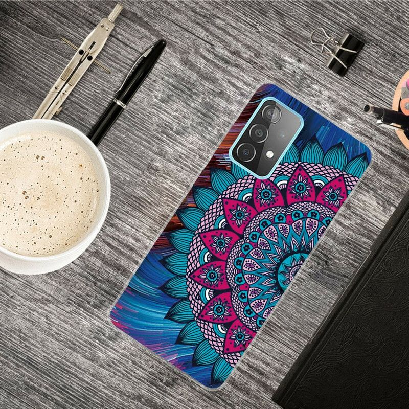 Mobilcover Samsung Galaxy A72 4G / 5G Farverig Mandala