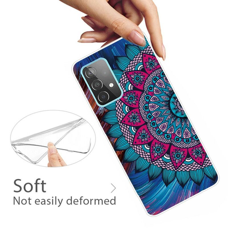 Mobilcover Samsung Galaxy A72 4G / 5G Farverig Mandala