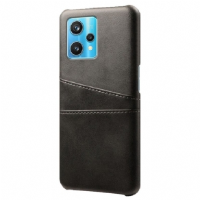 Cover Realme 9 Pro Plus Dobbelt Kortholder