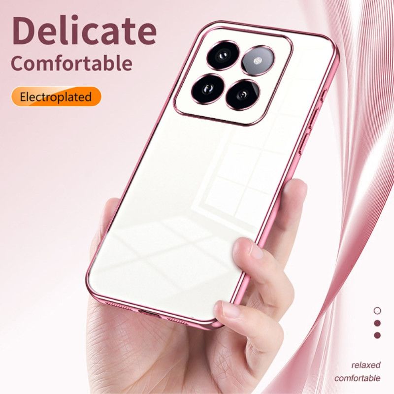 Cover Xiaomi 14 Pro Metalliske Kanter