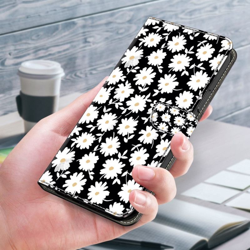 Flip Cover Til Xiaomi 14 Pro Blomster