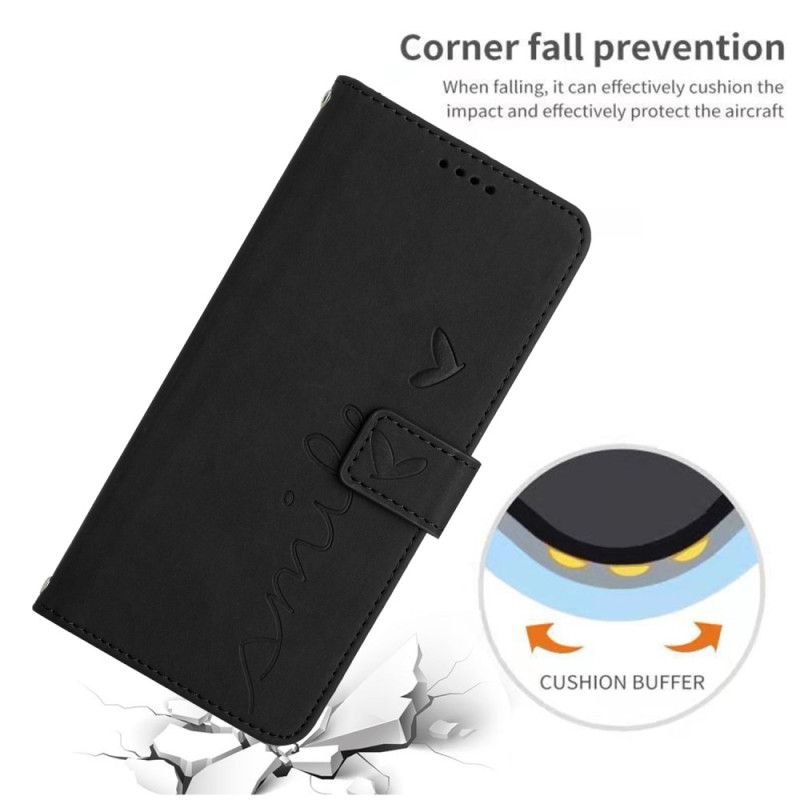 Flip Cover Til Xiaomi 14 Pro Smil Med Rem