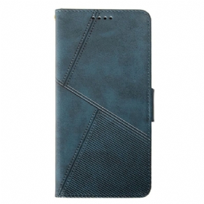 Flip Cover Xiaomi 14 Pro Idewei Geometriske Linjer